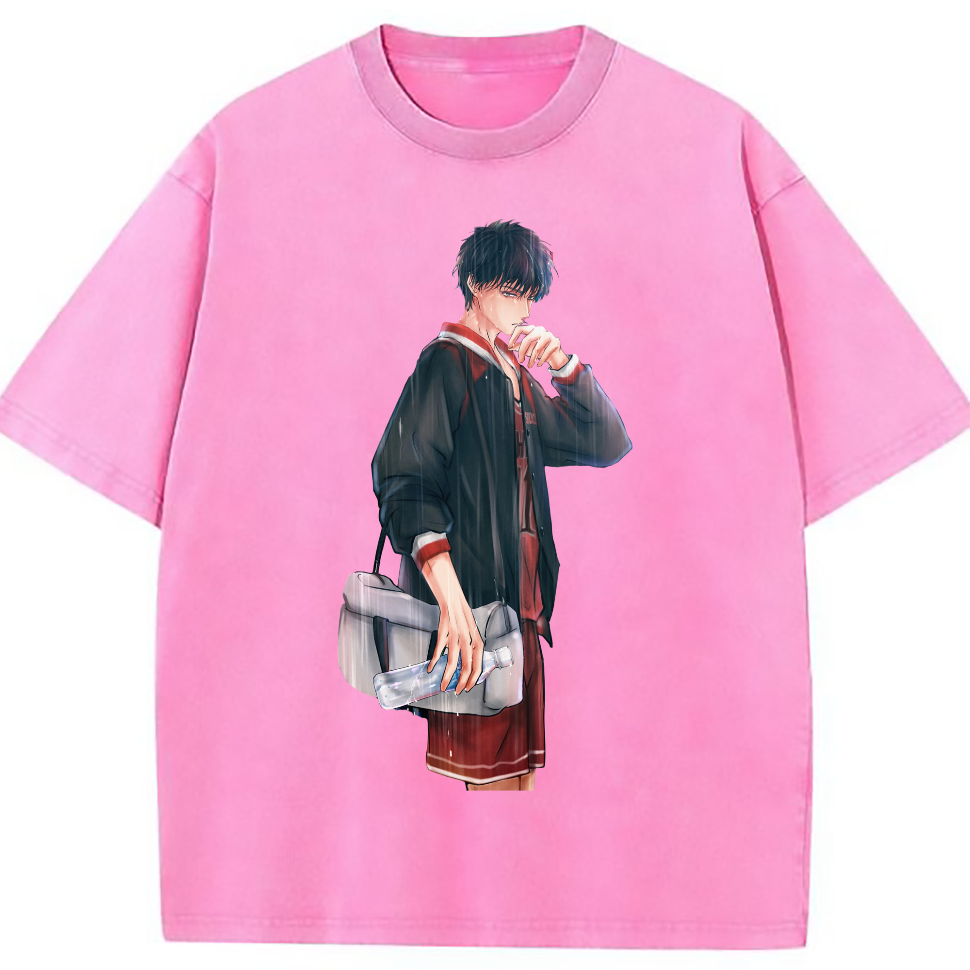 （画像用） SLAM DUNK／スラムダンク 綿100% ヴィンテージ風 半袖Tシャツ（フロントプリント）